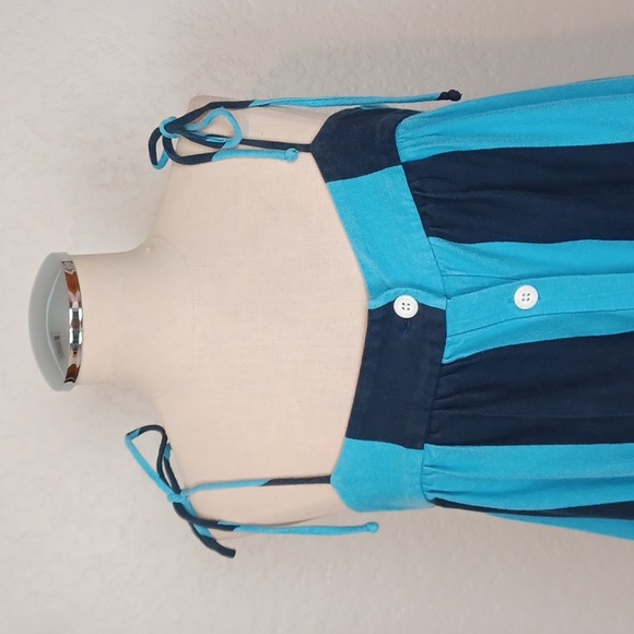 M.D.S. Stripes Maxi Dress - Picture 3 of 8